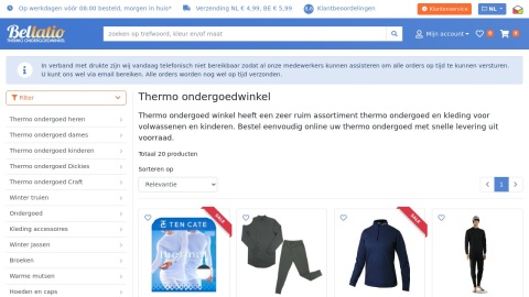 Reviews over Thermo-ondergoedwinkel.nl