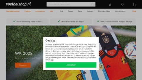 Reviews over Voetbalshop.nl