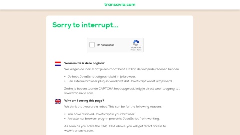 Reviews over Transavia