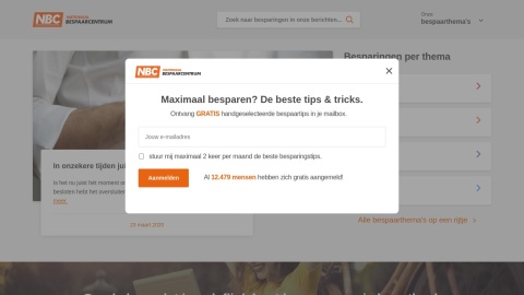 Reviews over Nationaalbespaarcentrum