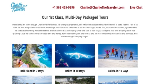 Reviews over CharlieTheTraveler(US)