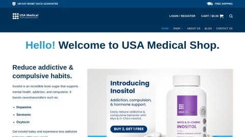 Reviews over USAMedical(US)