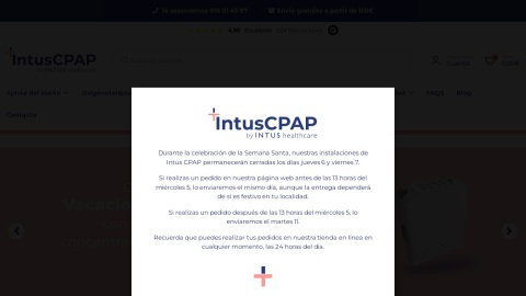 Reviews over Intuscpap