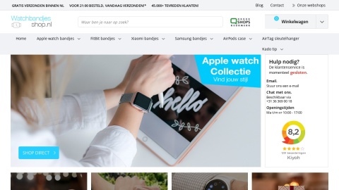 Reviews over Watchbandjes-shop.nl