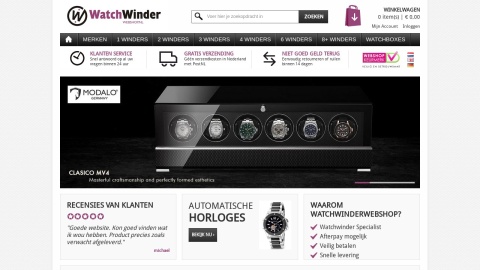 Reviews over Watchwinderwebshop