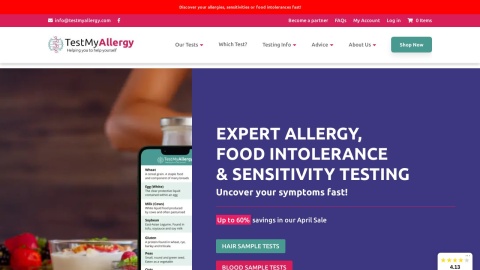 Reviews over TestMyAllergy(US)