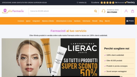 Reviews over AllaFarmacia