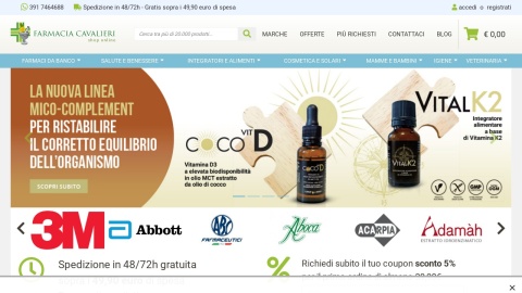 Reviews over FarmaciaCavalieri