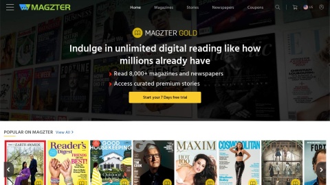 Reviews over Magzter-DigitalMagazineNewsstand