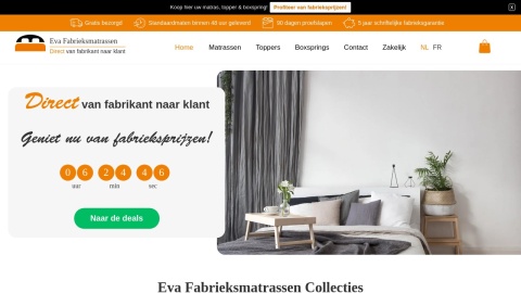 Reviews over Eva Fabrieksmatrassen