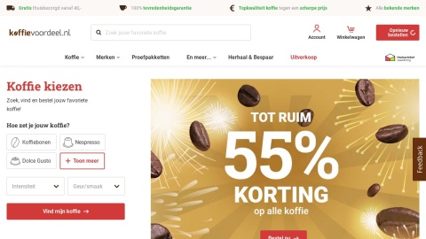 Reviews over Koffievoordeel