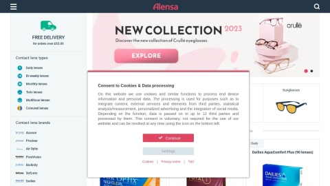 Reviews over Alensa.co