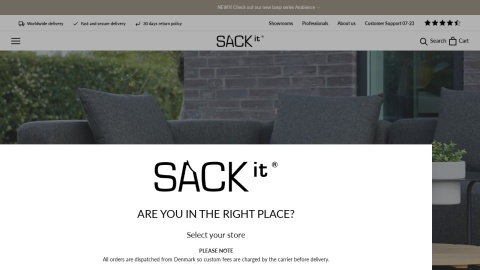 Reviews over Sackit.eu