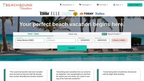 Reviews over BeachBoundVacations