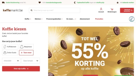 Reviews over Koffiemarkt.be